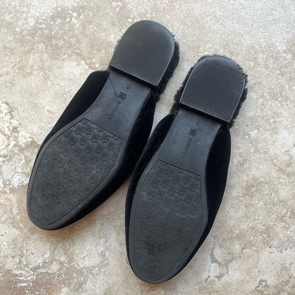 Birdies The Phoebe velvet mule slipper - Picture 4 of 6